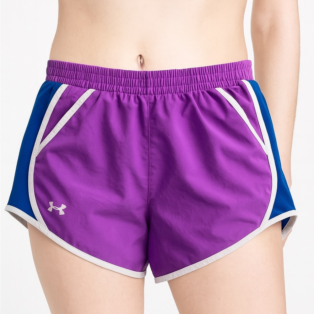 Under Armour Size Small Purple Athletic Shorts